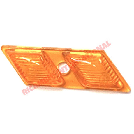 N/S Left Hand Amber Side Indicator Lamp Cover - Autobianchi Bianchina - Lights - Lamps and Lenses