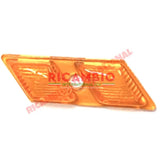 N/S Left Hand Amber Side Indicator Lamp Cover - Autobianchi Bianchina - Lights - Lamps and Lenses