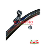 N/S Left Hand Chrome Quarter Light Frame (BEST AVAILABLE) - Classic Fiat 500 D,F,L,R - Glass & Associated Parts