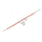 N/S Left Hand Door Glass Bottom Guide - Fiat 600 - Windows and Seals