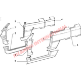 N/S Left Hand Front A-Post Filler Panel - Classic Fiat Panda - Body Panels