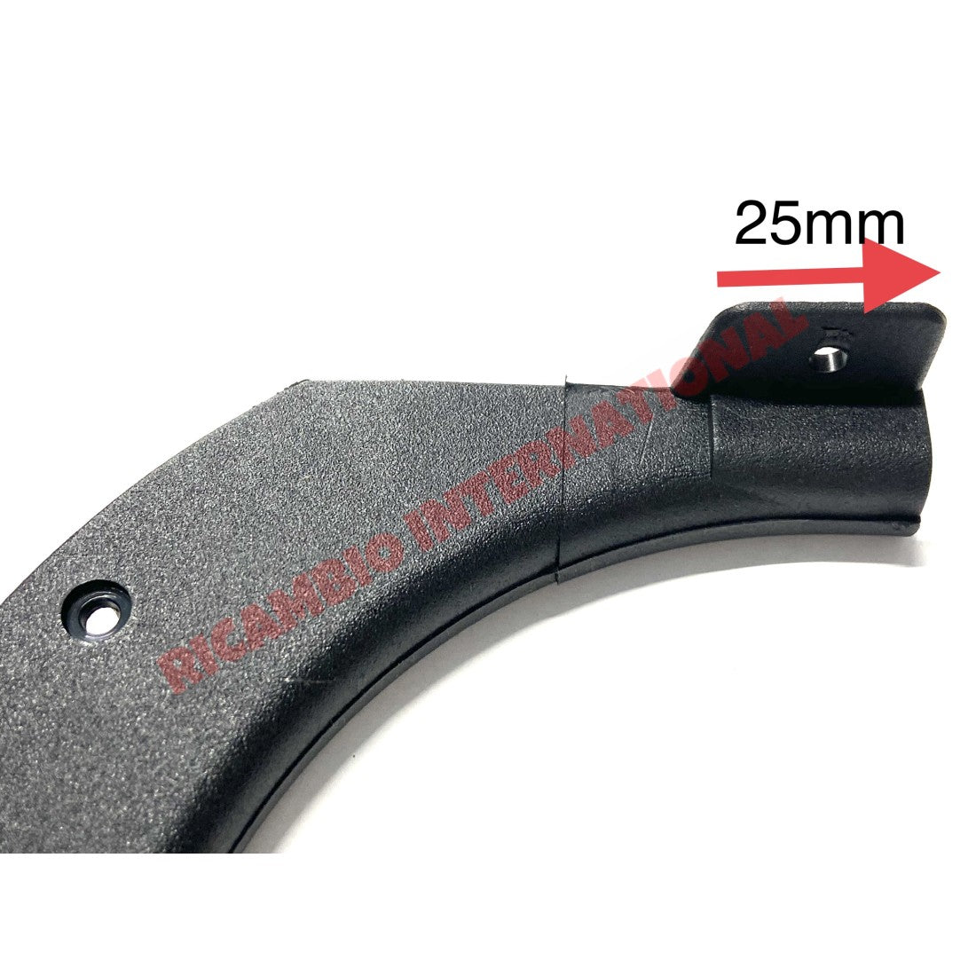 N/S Left Hand Front Carpet Trim & Screws (25mm fitting) - Classic Fiat Panda - Accessories & Interior Parts