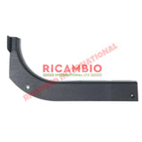 N/S Left Hand Front Carpet Trim & Screws (25mm fitting) - Classic Fiat Panda - Accessories & Interior Parts