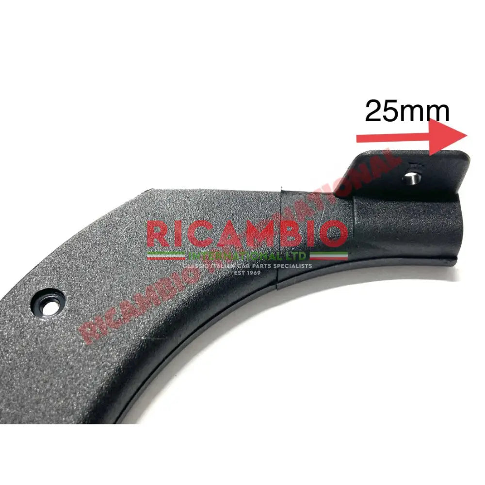 N/S Left Hand Front Carpet Trim & Screws (25mm fitting) - Classic Fiat Panda - Accessories & Interior Parts