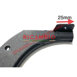 N/S Left Hand Front Carpet Trim & Screws (25mm fitting) - Classic Fiat Panda - Accessories & Interior Parts