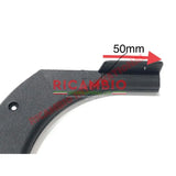 N/S Left Hand Front Carpet Trim & Screws (50mm fitting) - Classic Fiat Panda - Accessories & Interior Parts