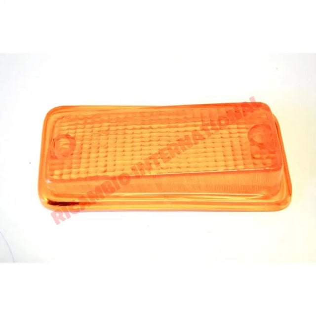 N/S Left Hand Front Lamp Lens Amber - Fiat 126 all - Lights - Lamps & Lenses