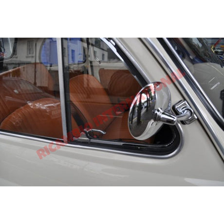 N/S Left Hand Front Quarter Light Glass - Classic Fiat 500 - Glass & Associated Parts