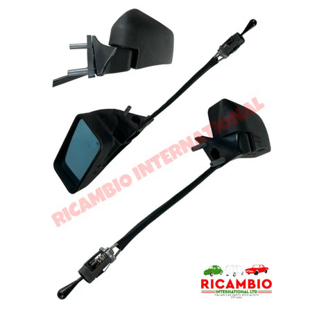 N/S Left Hand Mirror - Fiat 131 - Fiat 131 Badges - Emblems & Exterior Trim