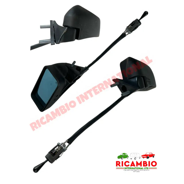 N/S Left Hand Mirror - Fiat 131 - Fiat 131 Badges - Emblems & Exterior Trim