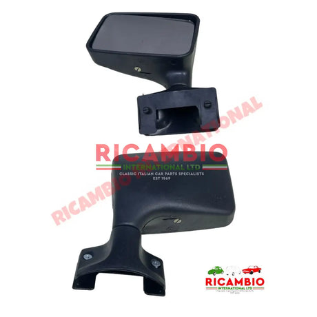 N/S Left Hand Mirror Gasket & Fittings - Fiat 126 - Mirrors