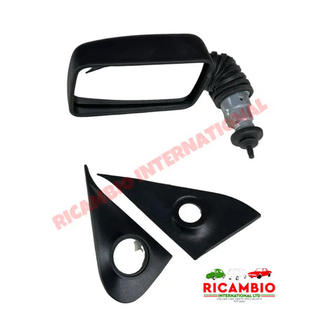 N/S Left Hand Mirror Remote - Fiat Uno - Mirrors