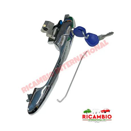 N/S Left Hand Outer Door Handle & Keys - New Fiat 500 - Handles - Locks and Catches