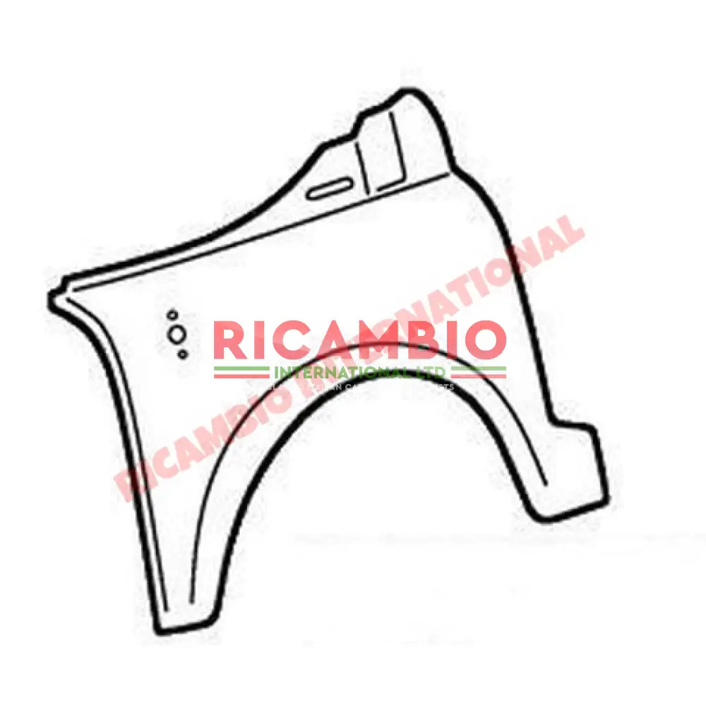 N/S Left Hand Outer Front Wing/Arch - Classic Fiat 500 - Body Panels