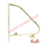N/S Left Hand Quarter Light Frame Assembly Kit - Classic Fiat 500 - Window Seals & Associated Parts