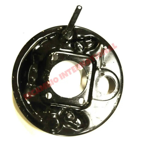 N/S Left Hand Rear Brake Back Plate - Classic Fiat 500 126 - Brakes