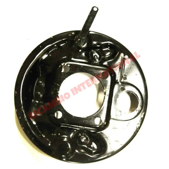 N/S Left Hand Rear Brake Back Plate - Classic Fiat 500 126 - Brakes