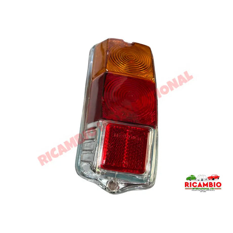 N/S Left Hand Rear Lamp Lens - Classic Fiat 500 - Lights - Lamps and Lenses