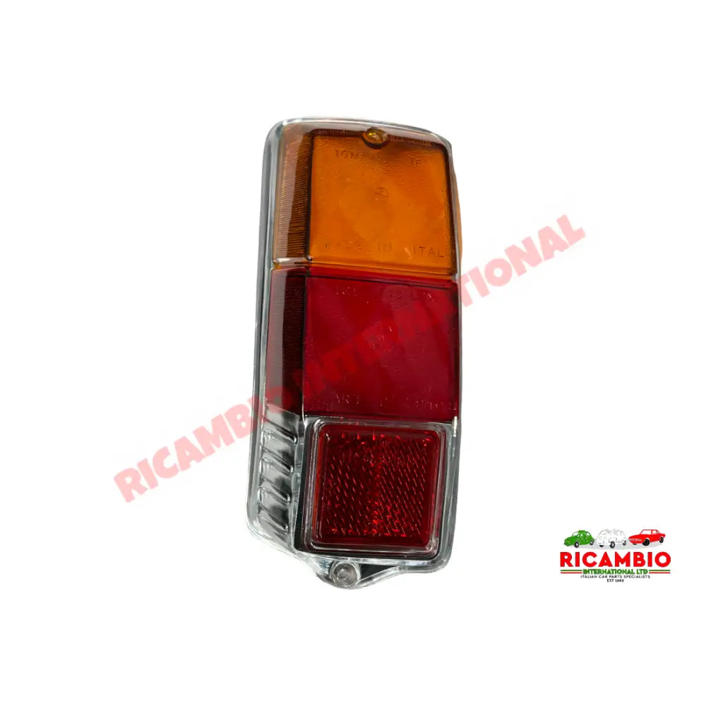 N/S Left Hand Rear Lamp Lens - Classic Fiat 500 - Lights - Lamps and Lenses