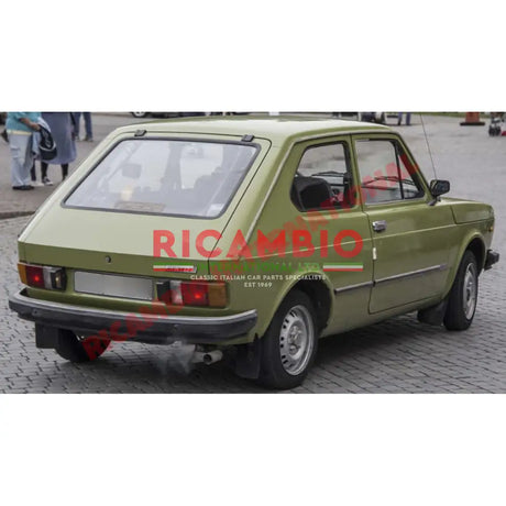 N/S Left Hand Rear Lamp Lens Cover AMBER - Fiat 127 - Lights - Lamps and Lenses