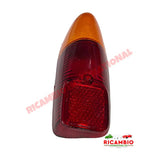 N/S Left Hand Rear Lamp Lens Cover - Classic Fiat 500 - Lights - Lamps and Lenses