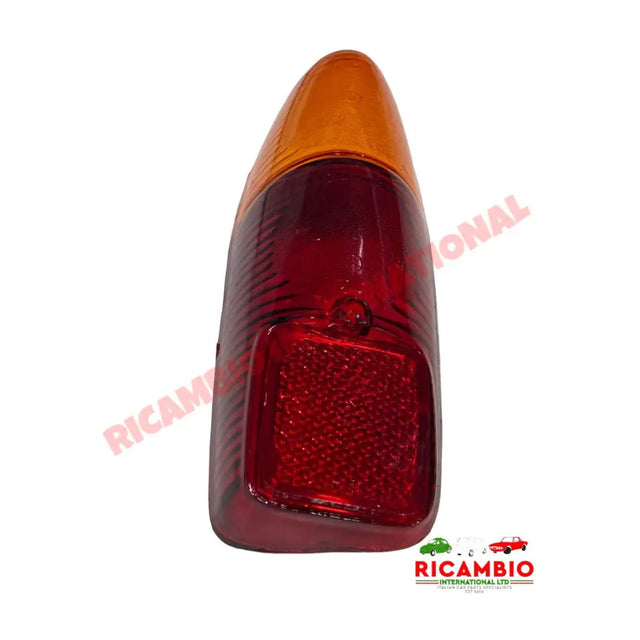 N/S Left Hand Rear Lamp Lens Cover - Classic Fiat 500 - Lights - Lamps and Lenses