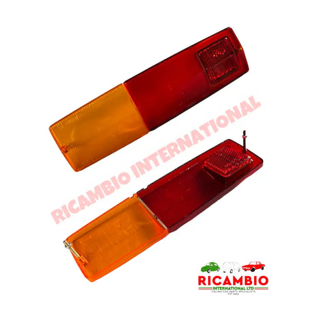 N/S Left Hand Rear Lamp Lens Cover - Fiat 124 Spider - Lights - Lamps & Lenses