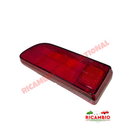 N/S Left Hand Rear Lamp Lens RED - Fiat 850 Lamborghini Miura - Lights - Lamps and Lenses