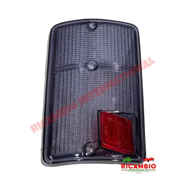 N/S Left Hand Rear Lamp Lens Smoked - Fiat 126 Air Cooled - Lights - Lamps & Lenses
