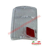 N/S Left Hand Rear Lamp Lens White - Fiat 126 Air Cooled - Lights - Lamps & Lenses