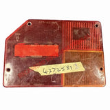 N/S Left Hand Rear Lamp Lense - Fiat 128 - Lights - Lamps and Lenses