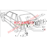 N/S Left Hand Rear Reverse Lamp - Lancia Delta Integrale - Lancia Delta Integrale