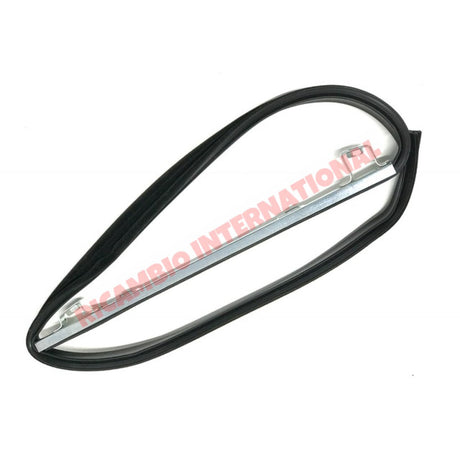 N/S Left Hand Rear Window Channel Guide - Fiat 126 - Gaskets - Seals - Grommets and Rubber Parts