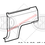 N/S Left Hand Rear Wing - Classic Fiat Panda - Classic Fiat Panda (1981 to 2002)