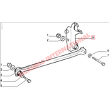 N/S Left Hand Trailing Arm Mount - Lancia Delta - Lancia Delta Integrale