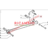 N/S Left Hand Trailing Arm Mount - Lancia Delta - Lancia Delta Integrale
