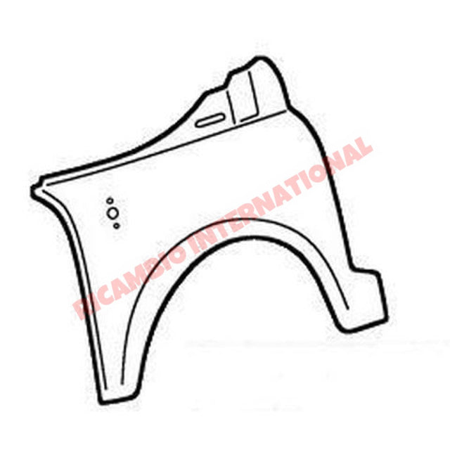 N/S Left Narrow Outer Front Wing Arch - Fiat 126 - Body Parts