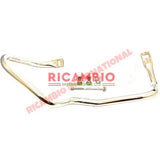 N/S Left Rear Chrome Bumper Knudge Bar & Fittings - Classic Fiat 500 - Classic Fiat 500 Parts & Spares