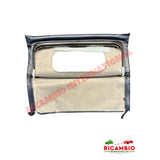 Navy Blue Sunroof Complete with Window - Classic Fiat 500,126 - Sunroof & Associated Items