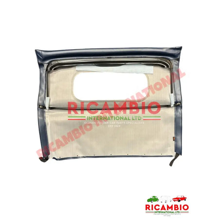 Navy Blue Sunroof Complete with Window - Classic Fiat 500,126 - Sunroof & Associated Items