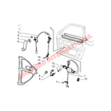 O/S Electric Window Winder Regulator - Fiat Uno MK2 - Ignition & Electronic Parts