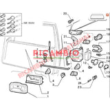 O/S Right Door Lock Mechanism - Fiat Punto MK1 - Handles - Locks and Catches