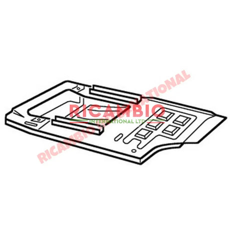 O/S Right Floor Panel - Classic Fiat 500 - Body Panels