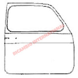 O/S Right Hand Door - Classic Fiat 500 - Classic Fiat 500 Parts & Spares