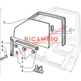 O/S Right Hand Door Glass - Fiat Uno - Accessories