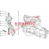 O/S Right Hand Engine Mount - Fiat Uno - Engine Parts