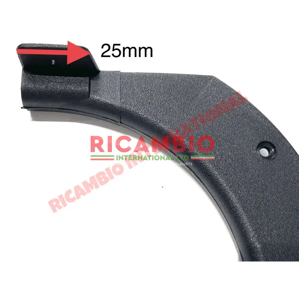 O/S Right Hand Front Carpet Trim & Screws (25mm fitting) - Classic Fiat Panda - Accessories & Interior Parts