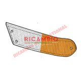 O/S Right Hand Front Combination Lamp Lens - Fiat 124 - Lights - Lamps & Lenses