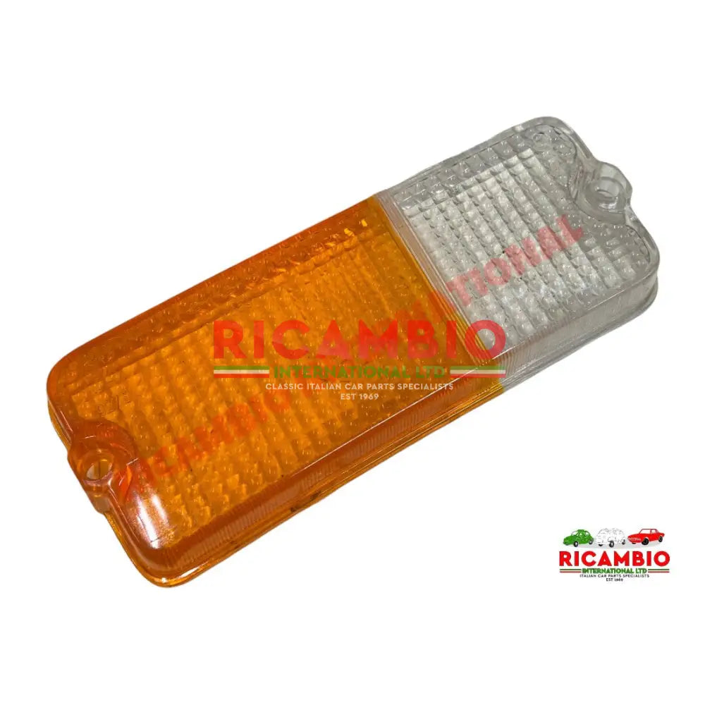 O/S Right Hand Front Indicator Lamp Lens - Fiat 127 Series 1 - Lights - Lamps and Lenses