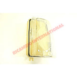 O/S Right Hand Front Indicator Lamp White/Clear - Fiat Uno MK1 - Uno